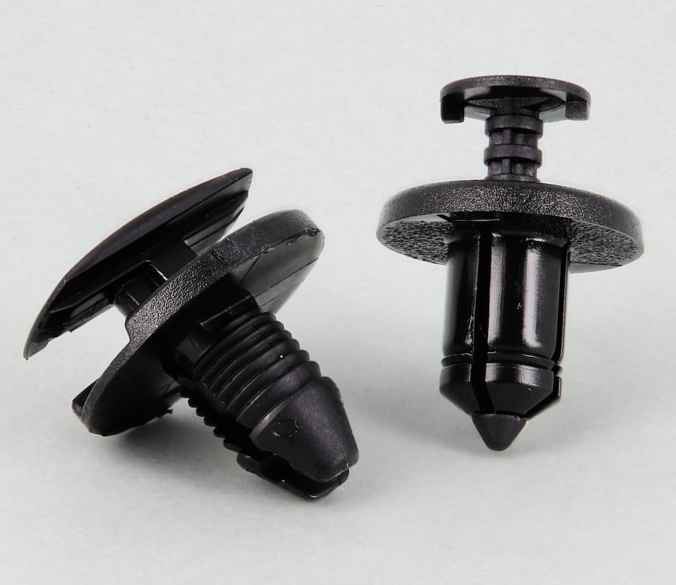 Agrafes plastiques diverses